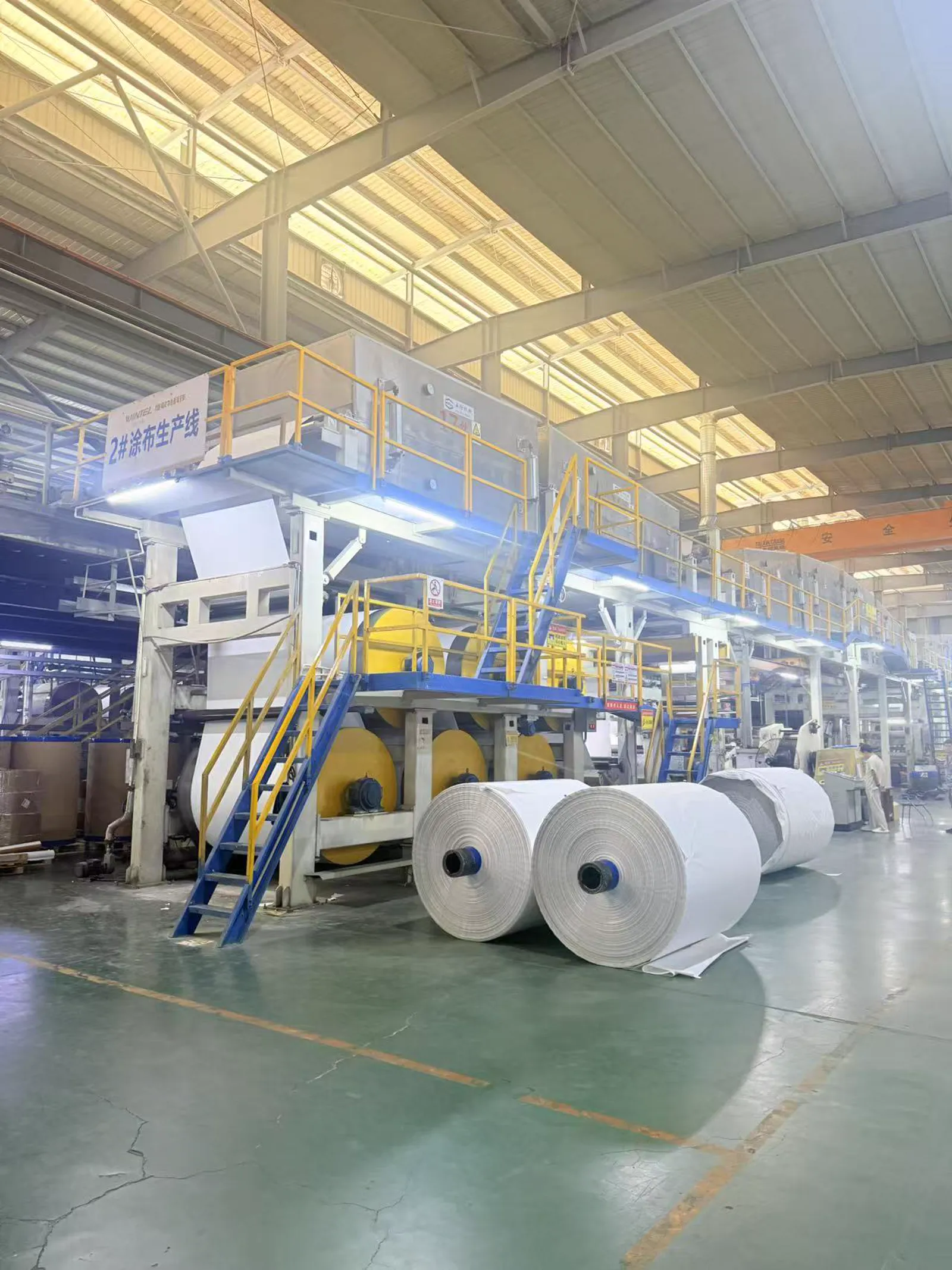 Wintel coating line and jumbo rolls